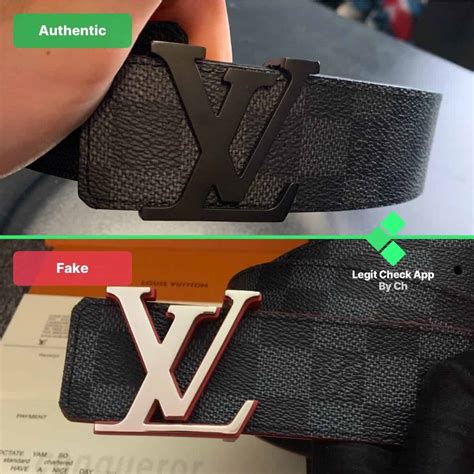 real vs fake louis vuitton belt|louis vuitton belt authenticity check.